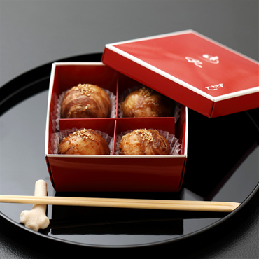 （送料無料）あぐー豚　肉巻きおにぎり（４個入り）