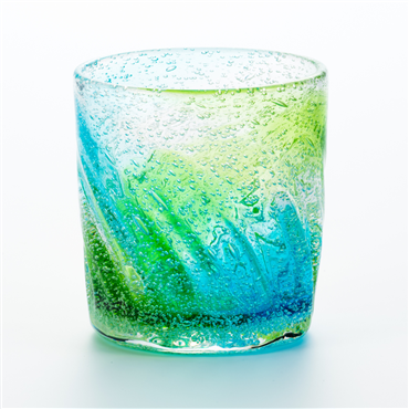 琉球ガラス村　ビーチグラス　緑水