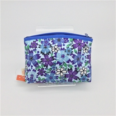 ブランジュジュ　紅型アーチポーチ　青色