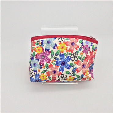 ブランジュジュ　紅型アーチポーチ　赤色