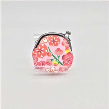 ブランジュジュ　紅型がまぐち　桃色