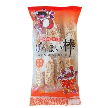 丸眞製菓　沖縄銘菓　げんまい棒　6本入り