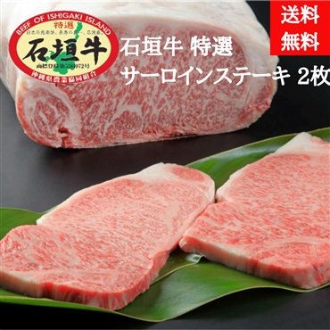 石垣牛　特選　サーロインステーキ250g×2枚（送料無料）