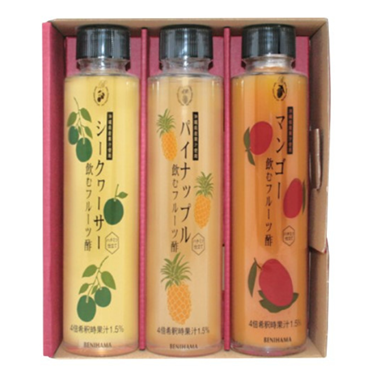 （送料無料）マキ屋フーズ　飲むフルーツ酢　３本セット