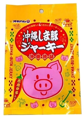 オキハム　沖縄しま豚ジャーキー25g