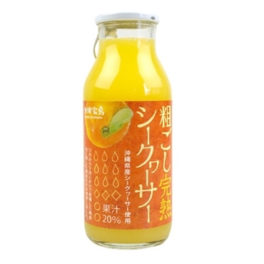粗ごし完熟シークヮーサー 180ml