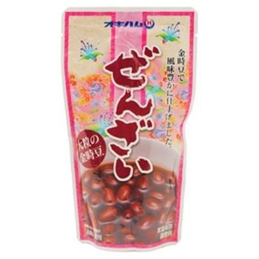 ぜんざい　大粒の金時豆