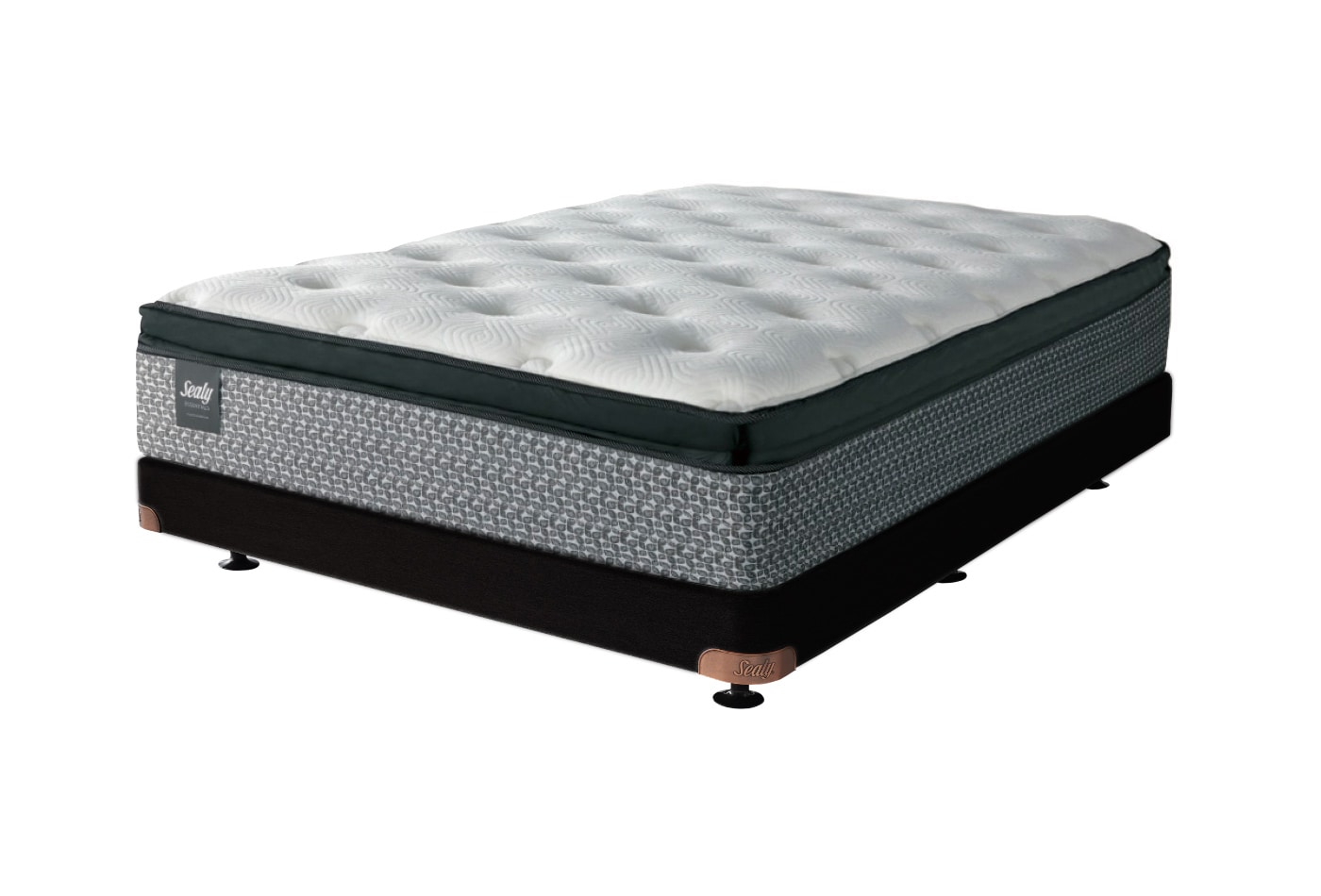 ボトムファンデーション　ダブルクッション脚タイプ　ブラック　[ダブル]