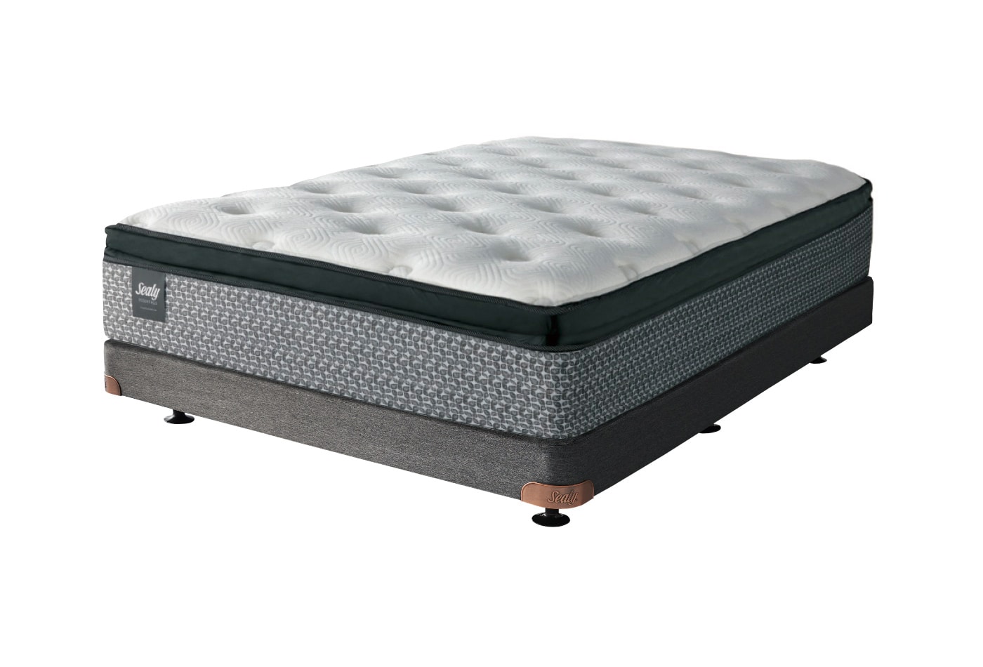 ボトムファンデーション　ダブルクッション脚タイプ　グレー　[ダブル]