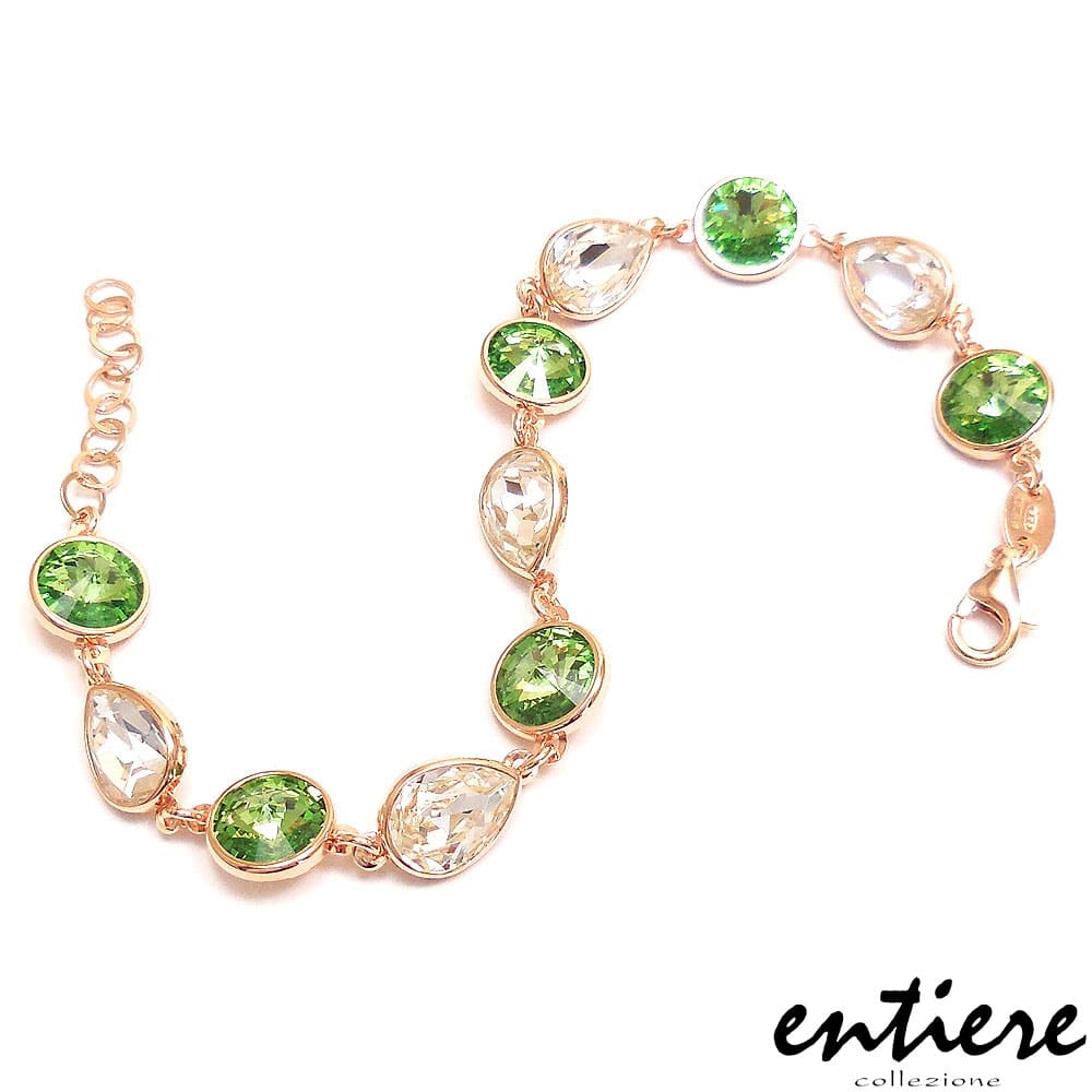 グリーン/クリア/ピンクゴールド