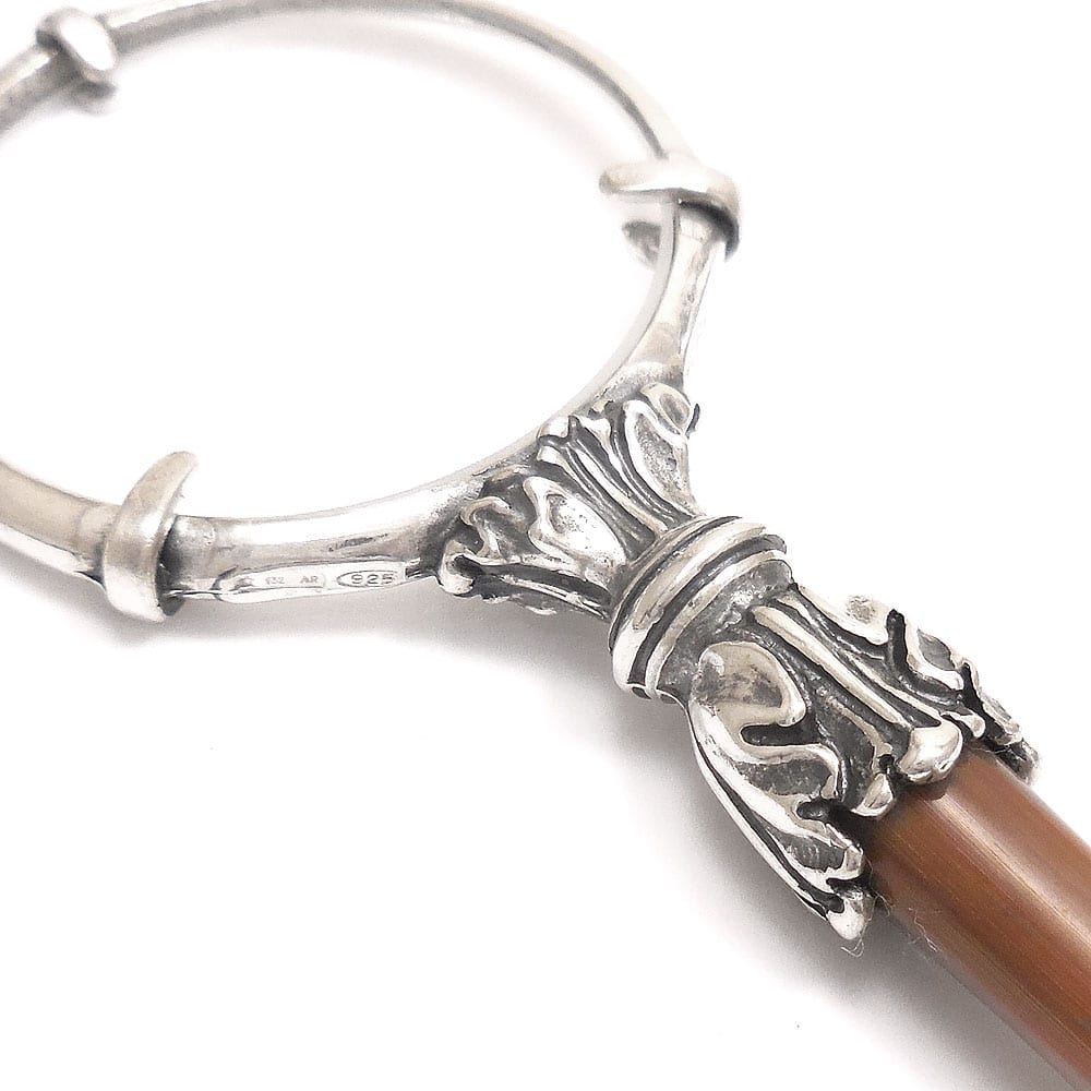 GIOVANNI RASPINI ジョバンニ・ラスピーニ ルーペ コブウシの角 シルバー925 いぶし銀