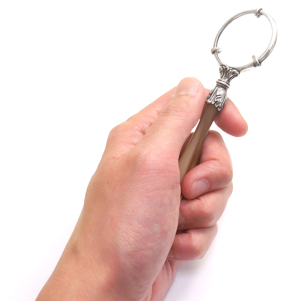 GIOVANNI RASPINI ジョバンニ・ラスピーニ ルーペ コブウシの角 シルバー925 いぶし銀