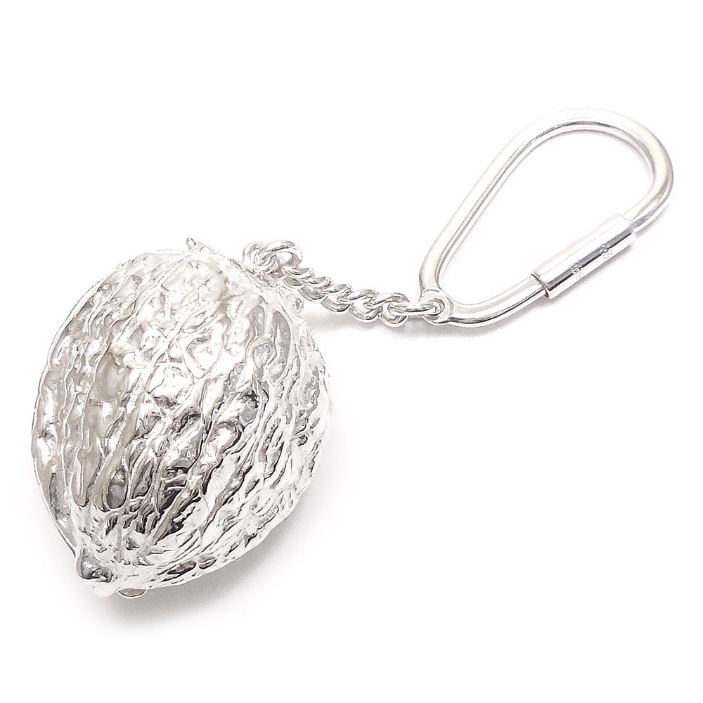 entiere アンティエーレ キーホルダー ピルケースタイプ くるみ クルミ 胡桃 シルバー925