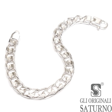 SATURNO サツルノ ブレスレット キヘイチェーン 18cm シルバー925 メンズ レディース