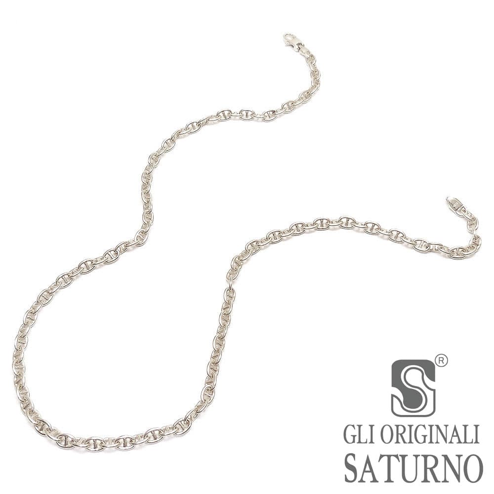 SATURNO サツルノ ネックレス シルバー925 マリンチェーン メンズ 50cm