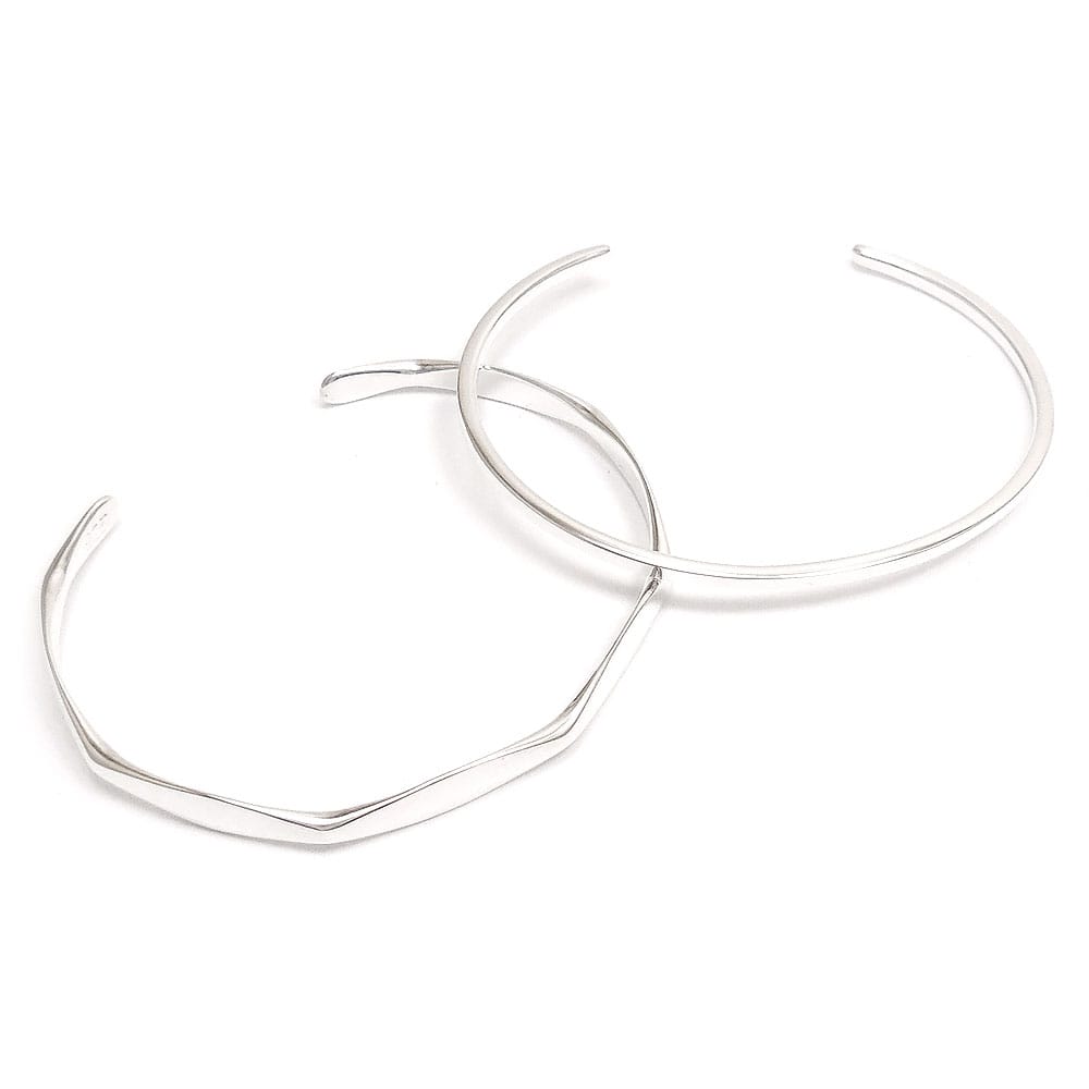 entiere アンティエーレ バングル 2本セット シルバー925 レディース