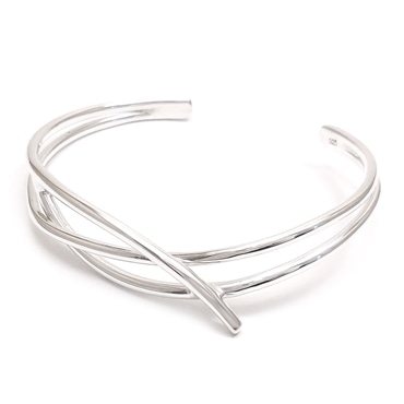 entiere アンティエーレ バングル ストリームライン シルバー925 レディース