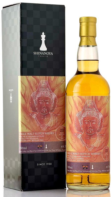 ダルユーイン[1997] 23年 ホグスヘッド 『和--Nagomi--』 for SHINANOYA （ウィスキーエージェンシー）