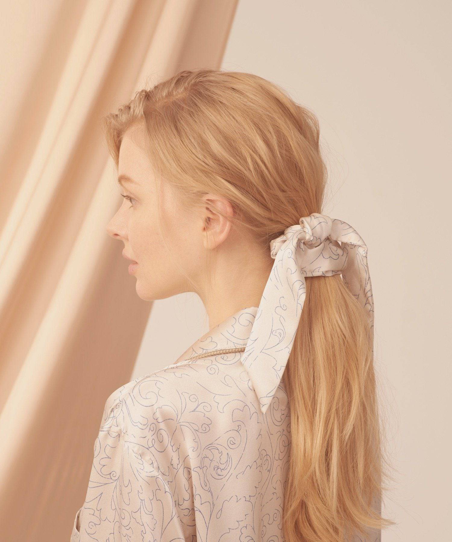 インテリア ライク シルクリボンシュシュ 2WAYタイプ インテリアライク Free