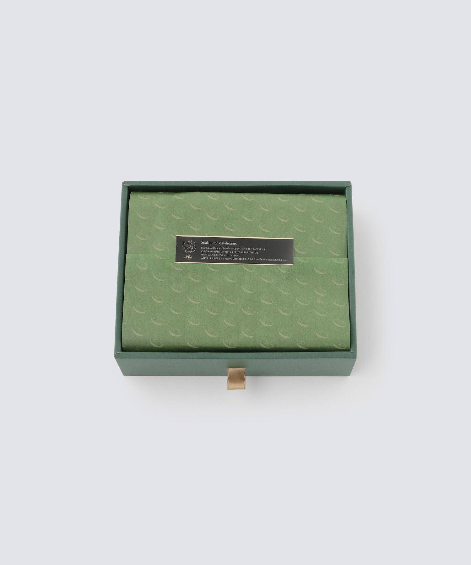 オーガニックコットン ハンドタオル（チャコールグレー）2枚入りギフトセット チャコールグレー