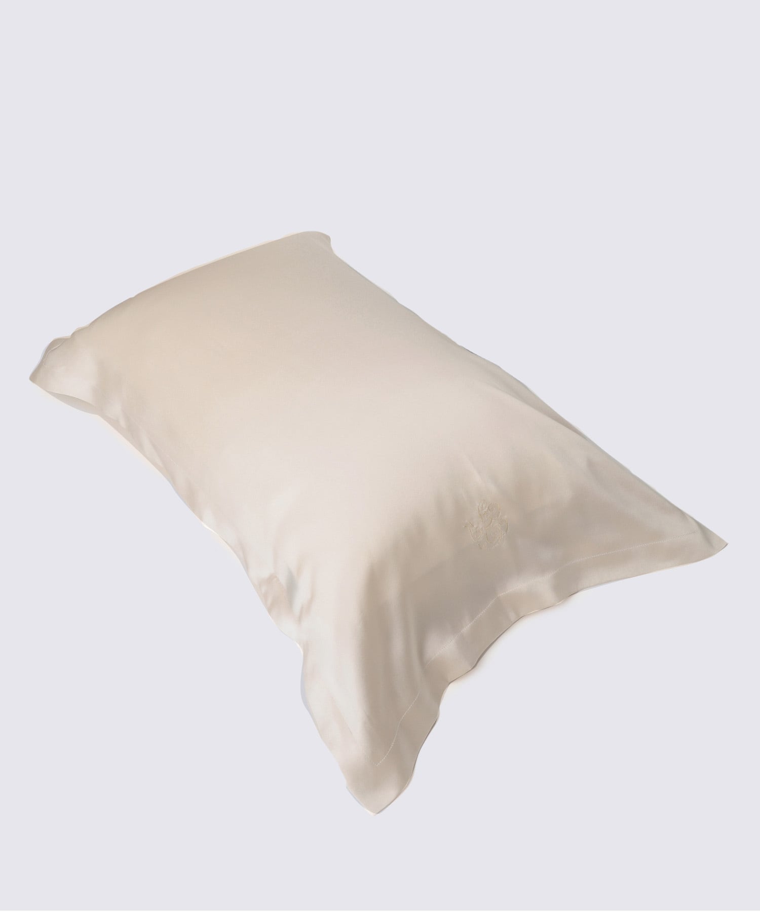 シルクピローケース パールホワイト パールホワイト Free