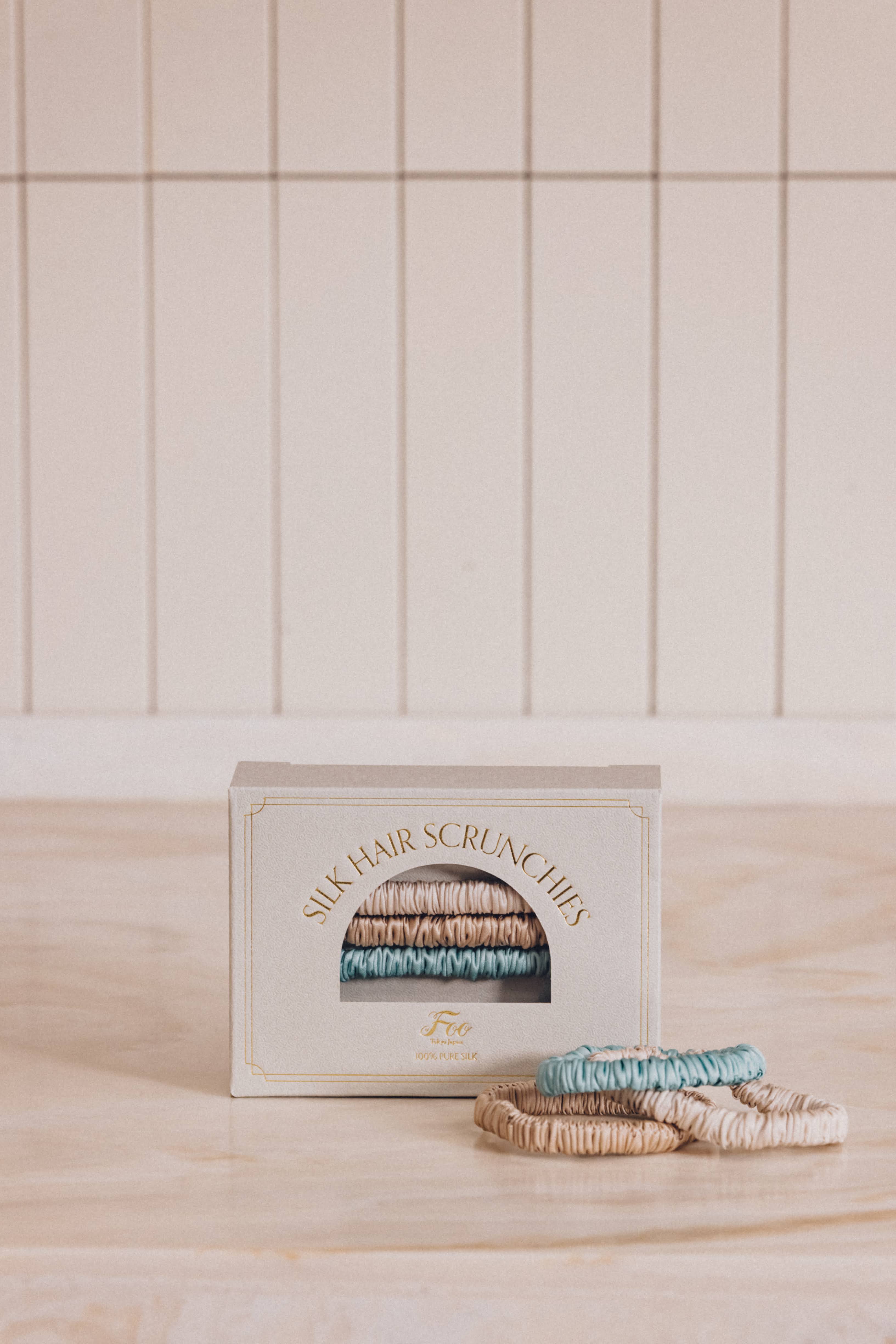 シルクシュシュゴムセット セレニティ