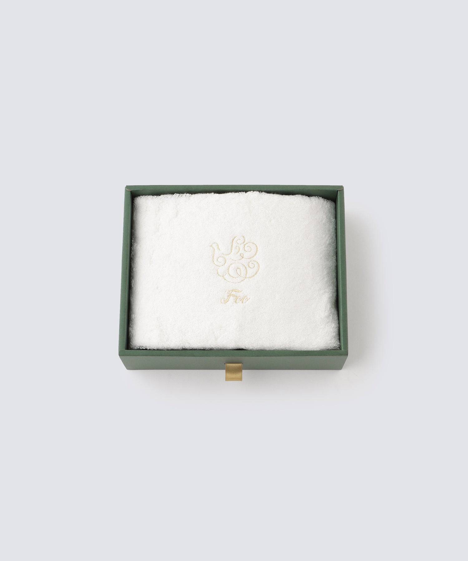 オーガニックコットン フェイスタオル（ホワイト） ギフトセット