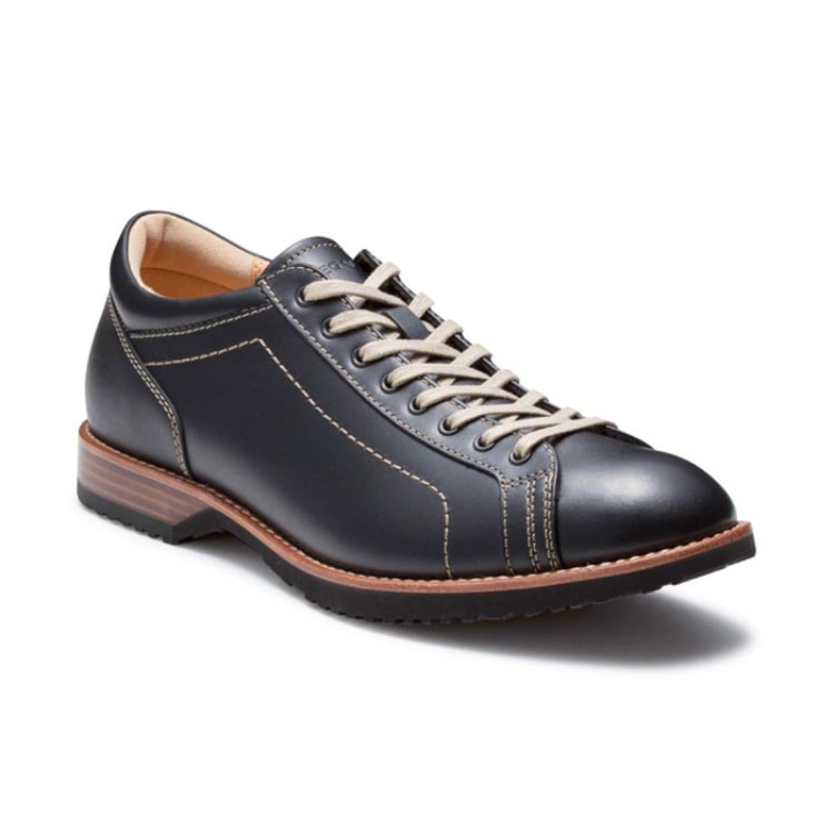 REGAL 60EL レースアップレザースニーカー ブラック リーガル スニーカー ブラック 24.0cm