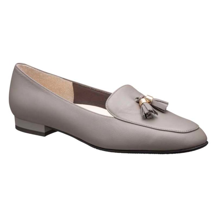 BEAUFIT A76W 晴雨兼用タッセル付きパンプス グレー ビューフィット パンプス グレー 22.5cm