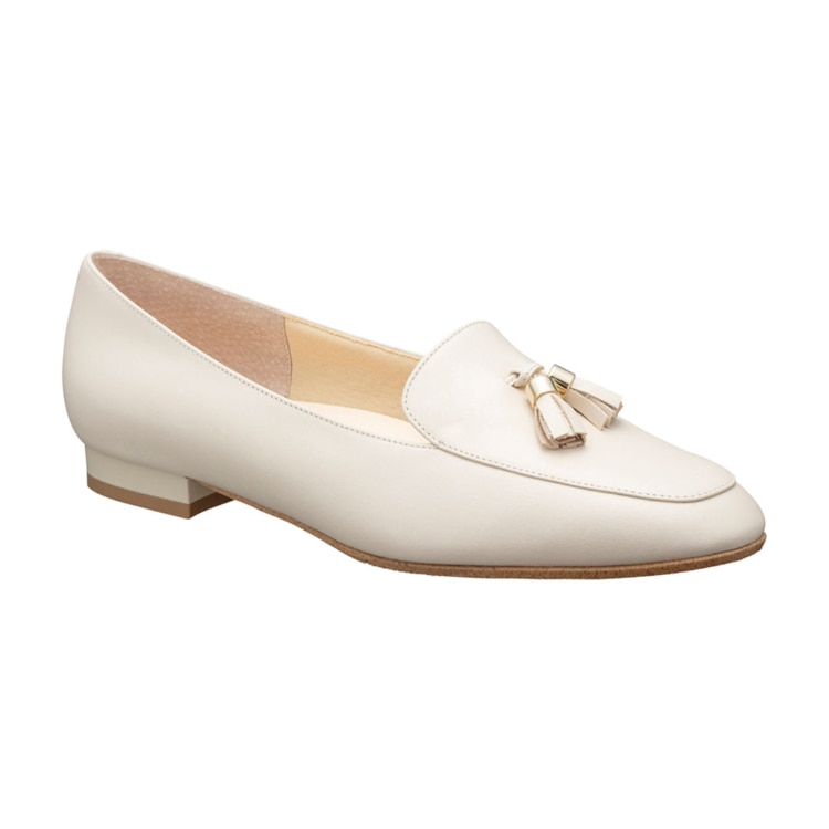 BEAUFIT A76W 晴雨兼用タッセル付きパンプス アイボリー ビューフィット パンプス アイボリー 22.5cm