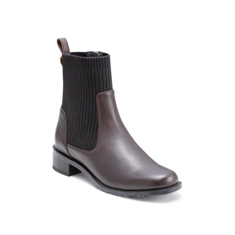 REGAL F76R ニットブーツ ダークブラウン リーガル ブーツ ダークブラウン 22.5cm