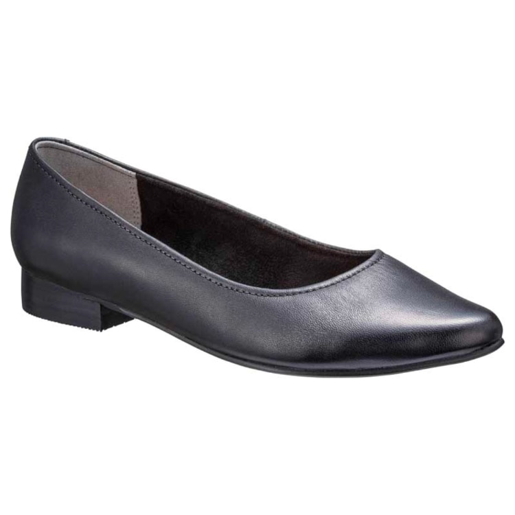 R. S17C フラットパンプス ブラック アールドット フラットシューズ ブラック 22.5cm