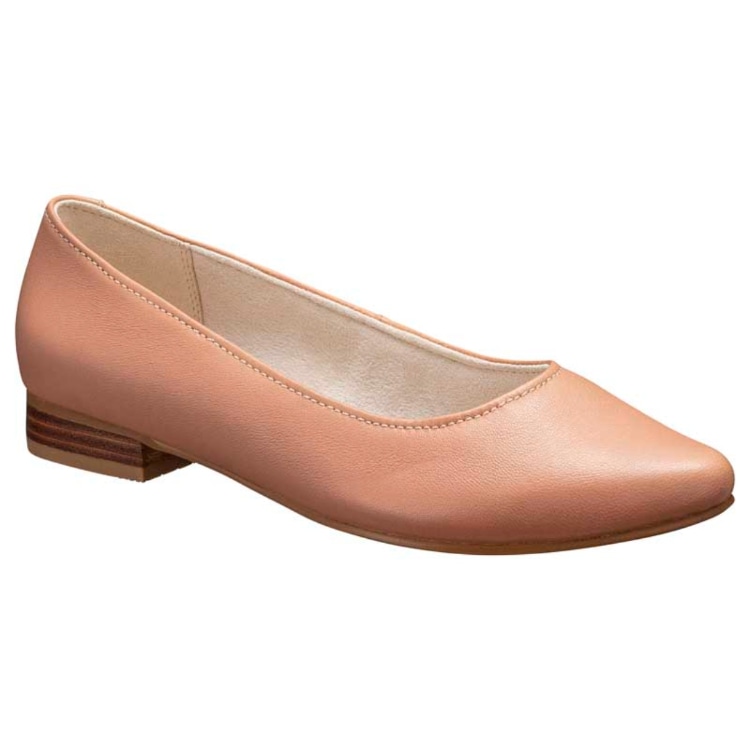 R. S17C フラットパンプス サーモンピンク アールドット フラットシューズ サーモンピンク 22.5cm