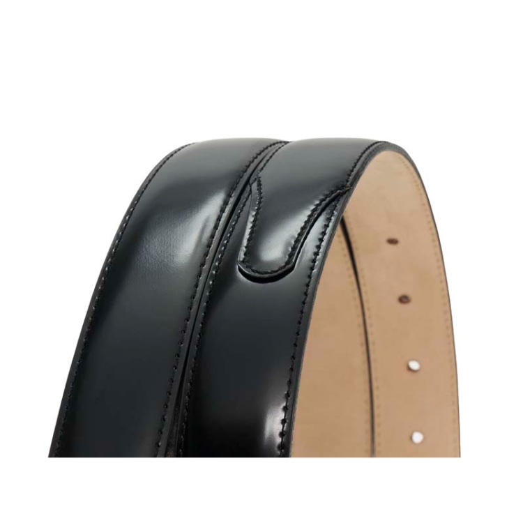 REGAL TS95 プレミアム コードバン ブラック リーガル メンズ ベルト ブラック FREE