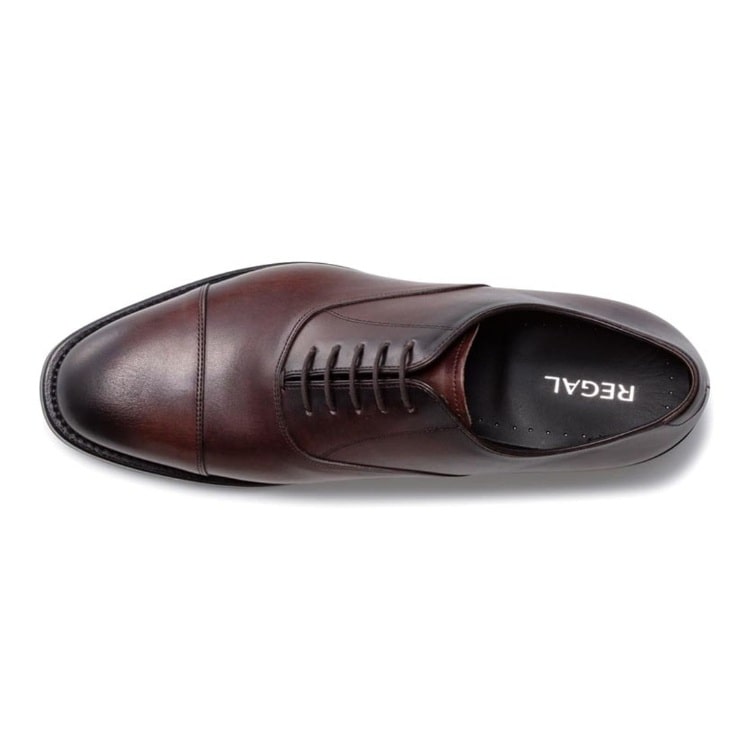 REGAL 01HL ストレートチップ ダークブラウン リーガル ビジネスシューズ ダークブラウン 24.5cm
