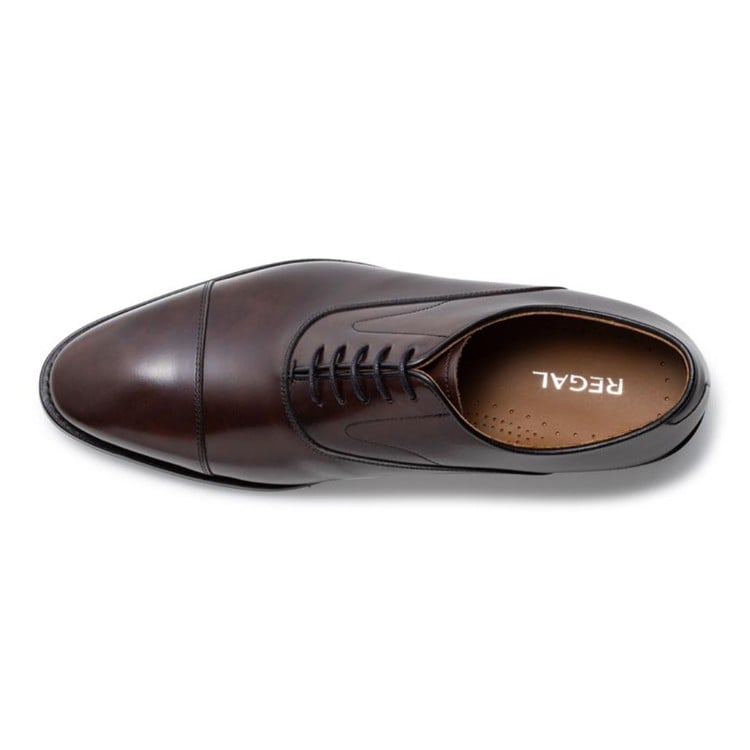 REGAL 31JL ストレートチップ ダークブラウン リーガル ビジネスシューズ ダークブラウン 26.5cm