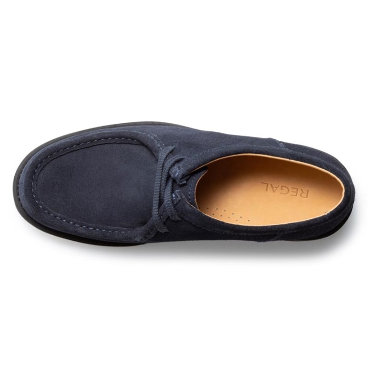 REGAL 55JL チロリアン ネイビースエード リーガル カジュアルシューズ ネイビースエード 24.0cm