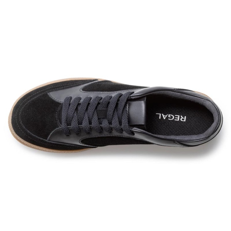 REGAL BF08 ローテクスニーカー ブラックスエード リーガル スニーカー ブラックスエード 22.5cm