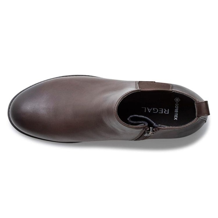 REGAL F06R サイドゴアブーツ GORE-TEX ダークブラウン リーガル ブーツ ダークブラウン 22.5cm