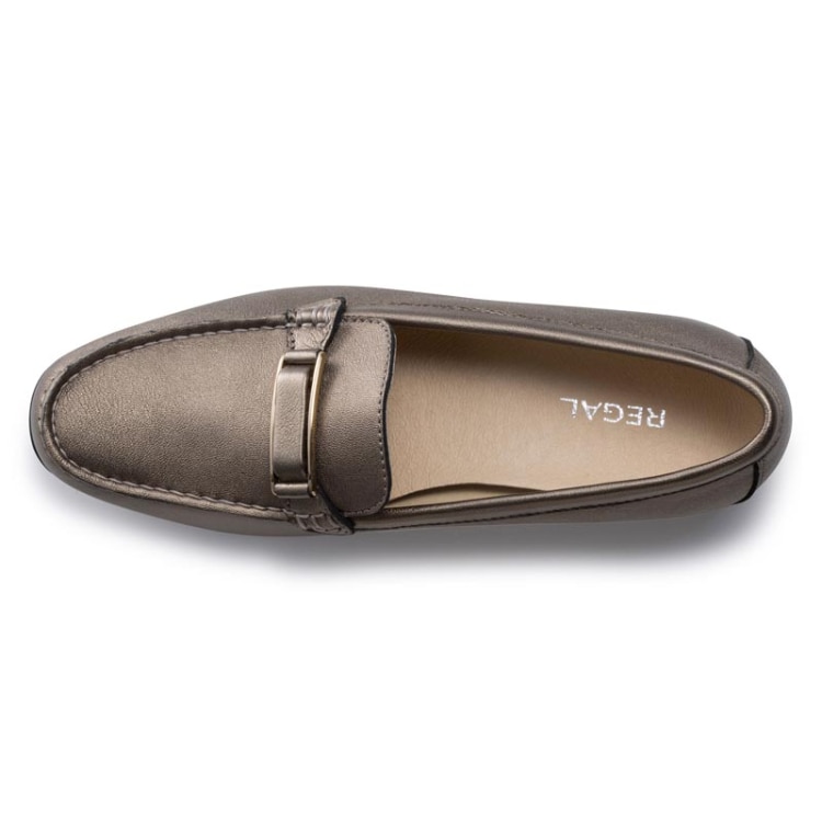REGAL F08R フラットシューズ ブロンズ リーガル フラットシューズ ブロンズ 22.5cm