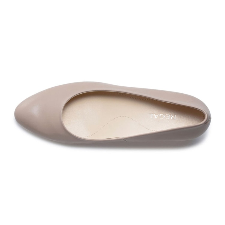 REGAL F23R ローヒールパンプス ダークベージュ リーガル パンプス ダークベージュ 22.5cm