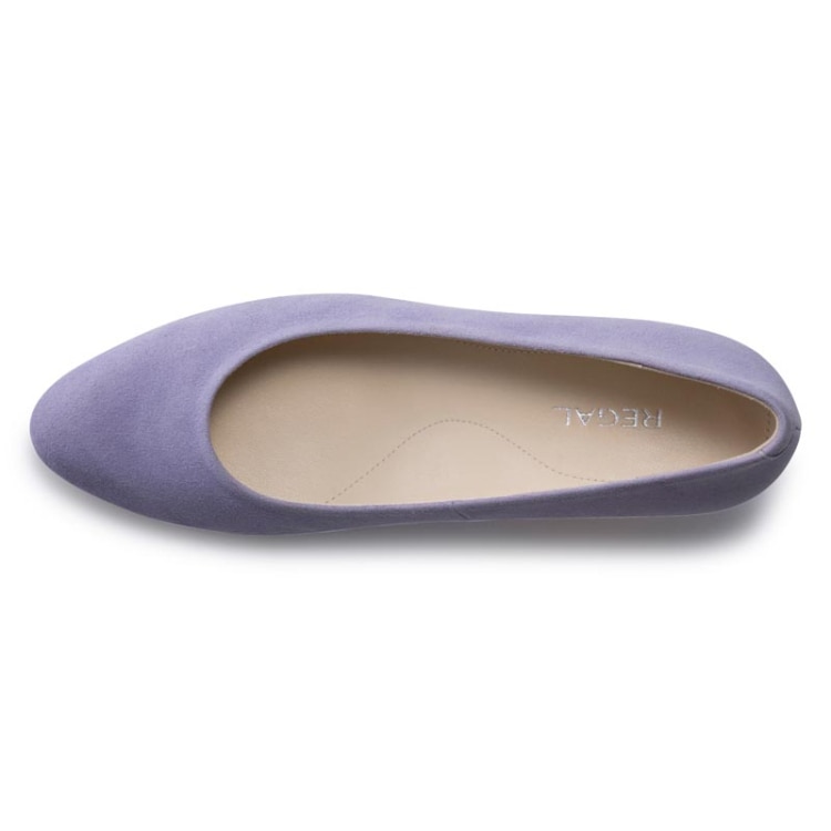 REGAL F23R ローヒールパンプス ライトブルースエード リーガル パンプス ライトブルースエード 22.5cm