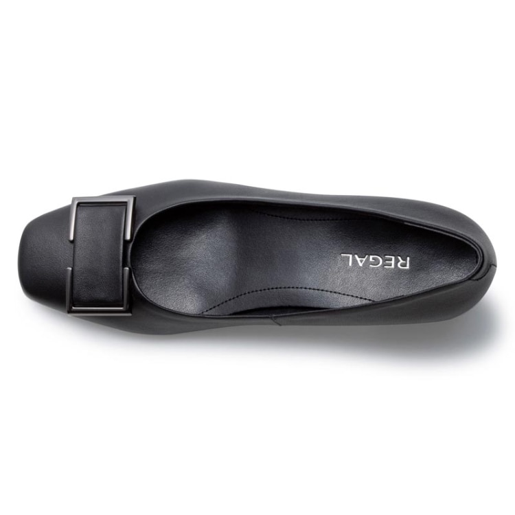 REGAL F53R スクエアトウパンプス ブラック リーガル パンプス ブラック 22.5cm