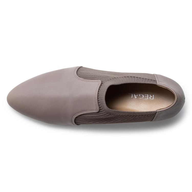 REGAL F59R ニットシューティー グレー リーガル パンプス グレー 22.5cm