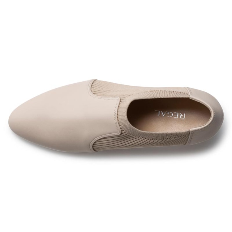 REGAL F59R ニットシューティー アイボリー リーガル パンプス アイボリー 22.5cm