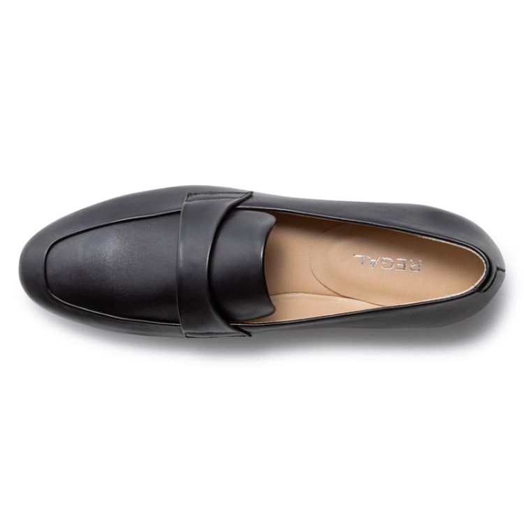 REGAL F63R フラットローファー ブラック リーガル フラットシューズ ブラック 22.5cm