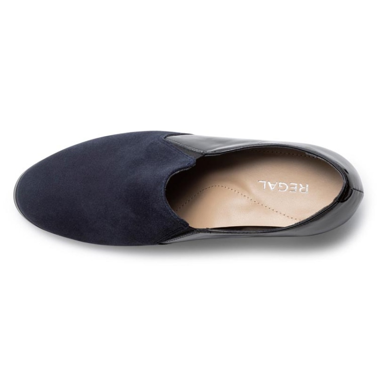 REGAL F65R シューティー ネイビーブラック リーガル パンプス ネイビーブラック 22.5cm