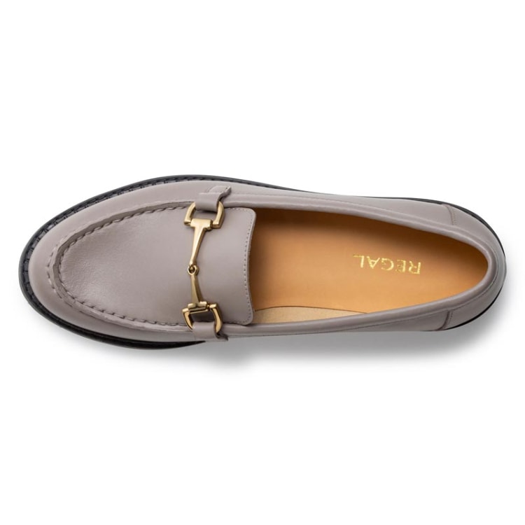 REGAL F69R ビットローファー グレー リーガル カジュアルシューズ グレー 22.5cm