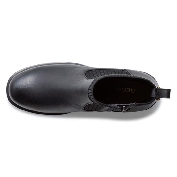 REGAL F76R ニットブーツ ブラック リーガル ブーツ ブラック 22.5cm