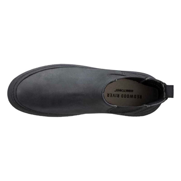 REDWOOD RIVER MINNETONKA(R) M12C サイドゴアブーツ ブラック レッドウッド リバーミネトンカ(R) ブーツ ブラック 22.5cm